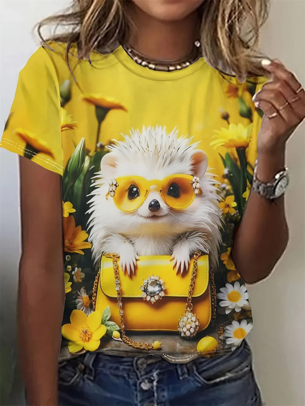 3.Ultra-Modern Stylish Animals T-Shirts (S-2XL)