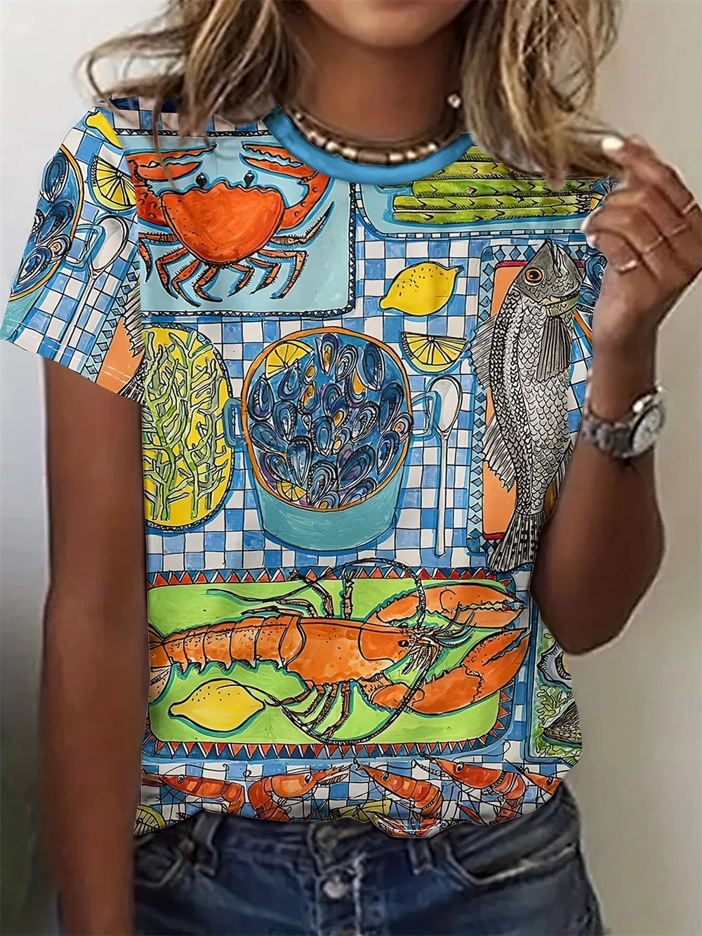 3.Ultra-Modern Stylish Animals T-Shirts (S-2XL)