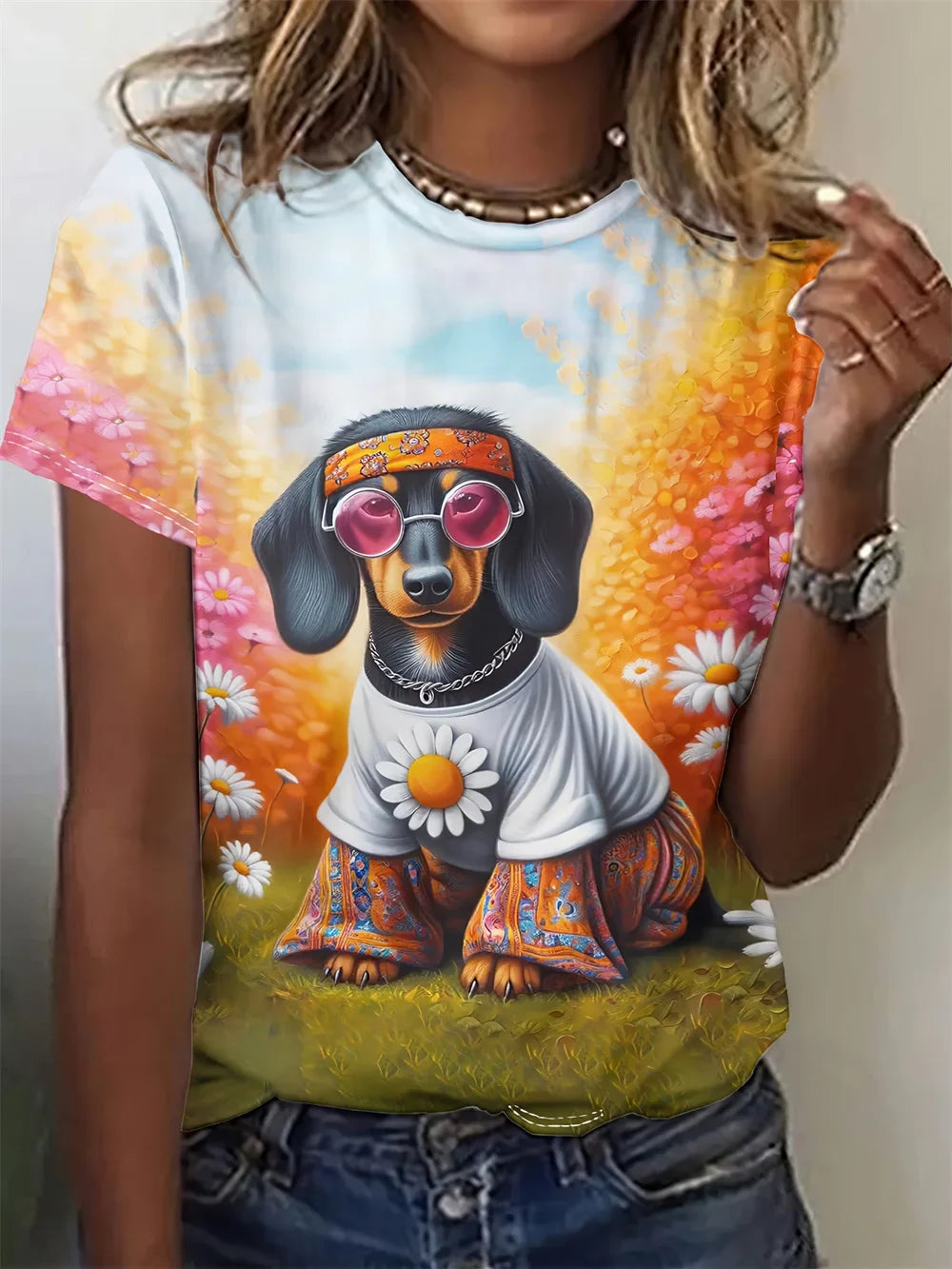 3.Ultra-Modern Stylish Animals T-Shirts (S-2XL)