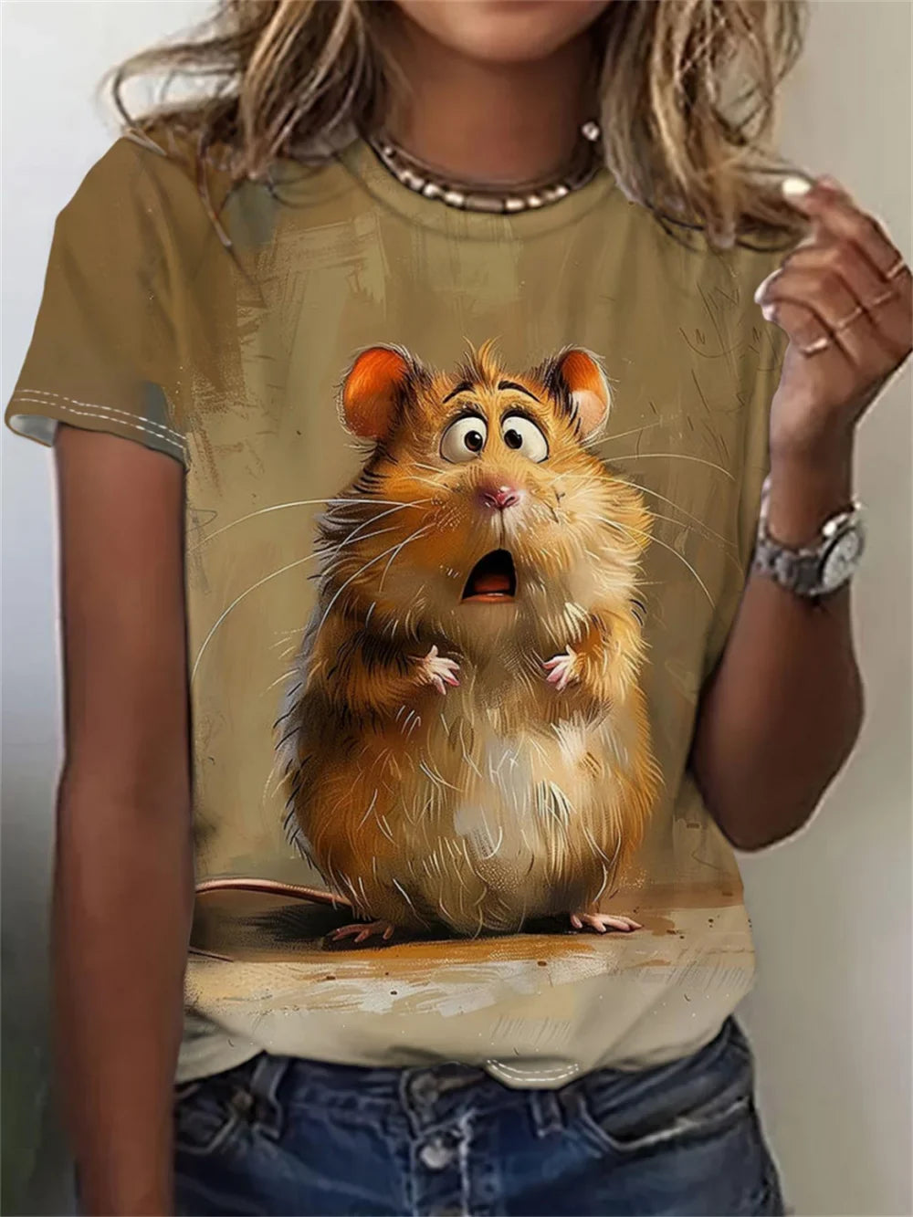3.Ultra-Modern Stylish Animals T-Shirts (S-2XL)