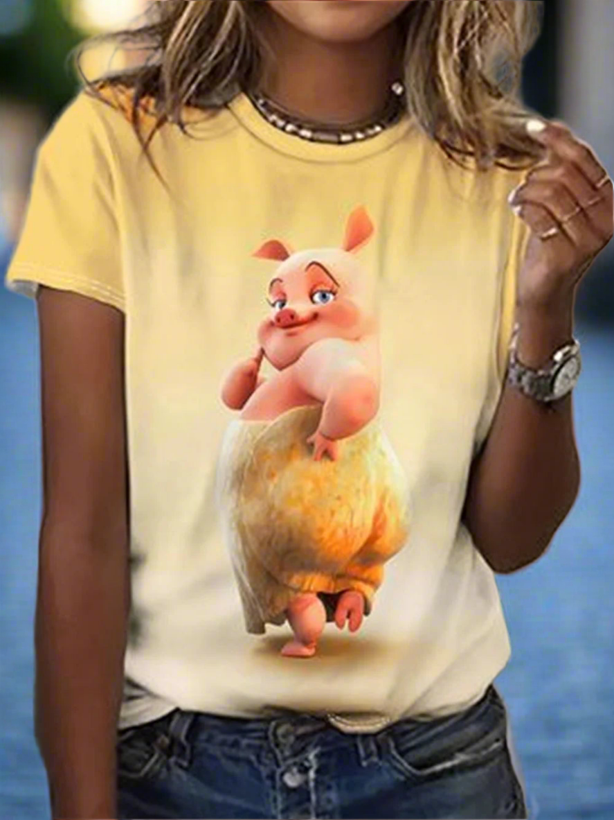 3.Ultra-Modern Stylish Animals T-Shirts (S-2XL)