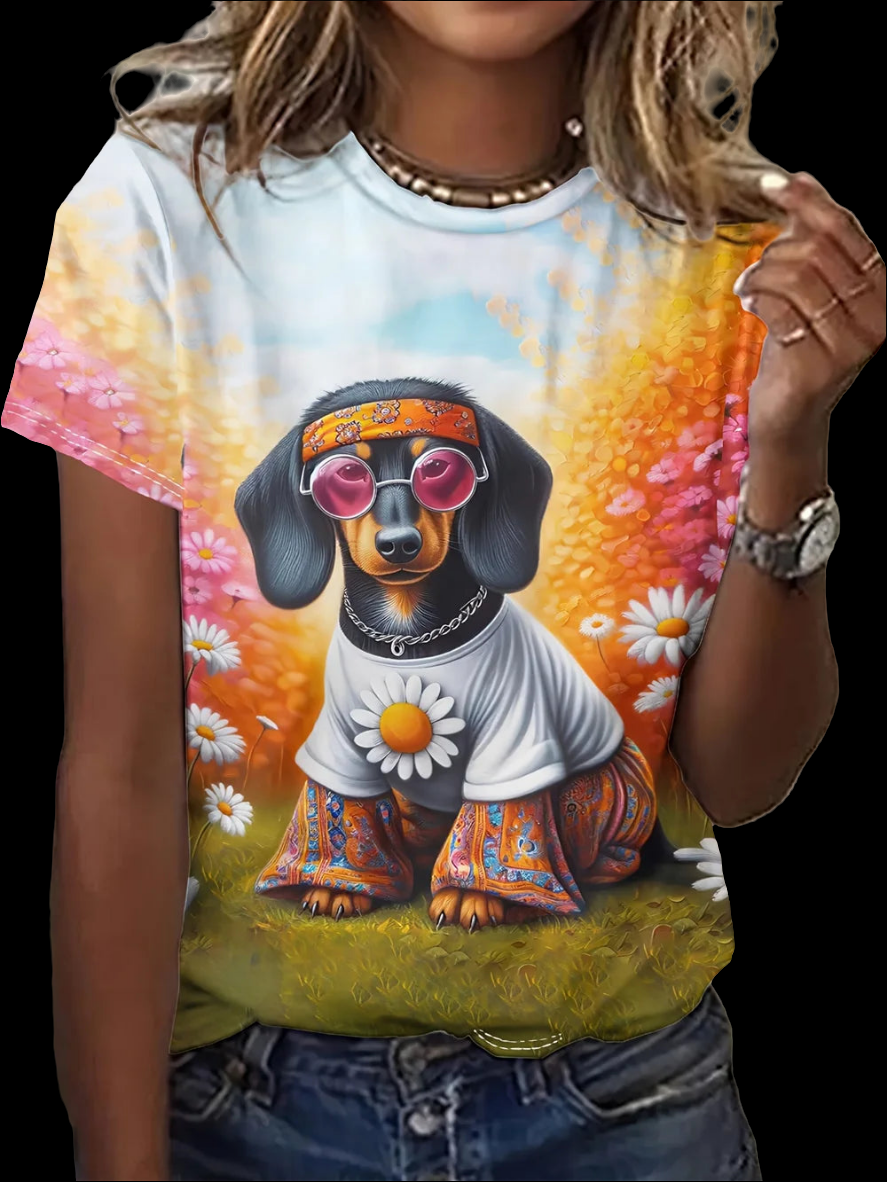 3.Ultra-Modern Stylish Animals T-Shirts (S-2XL)