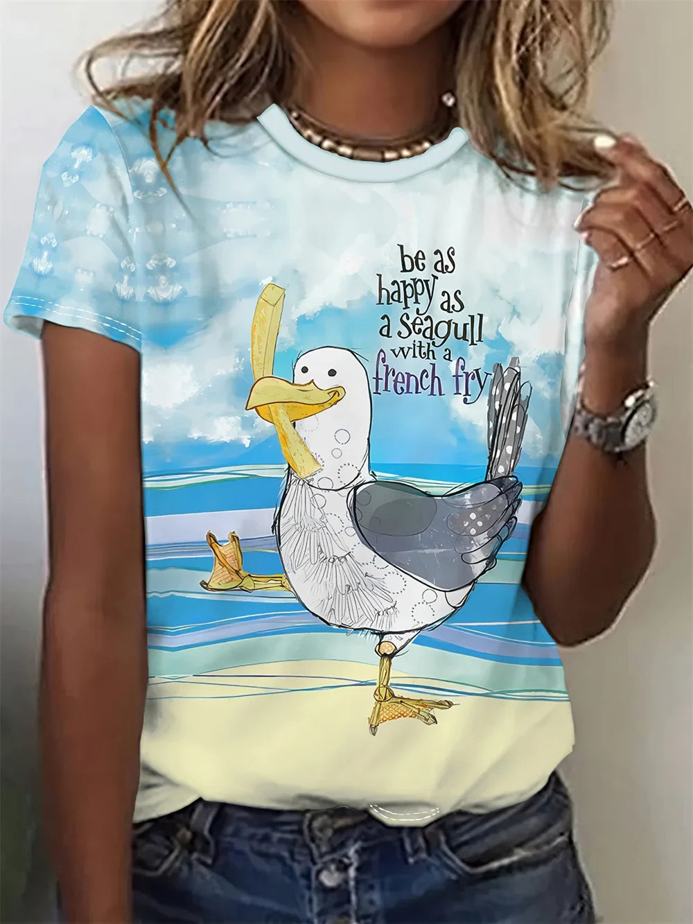 2.Ultra-Modern Stylish Birds T-Shirts Collection (S-2XL)