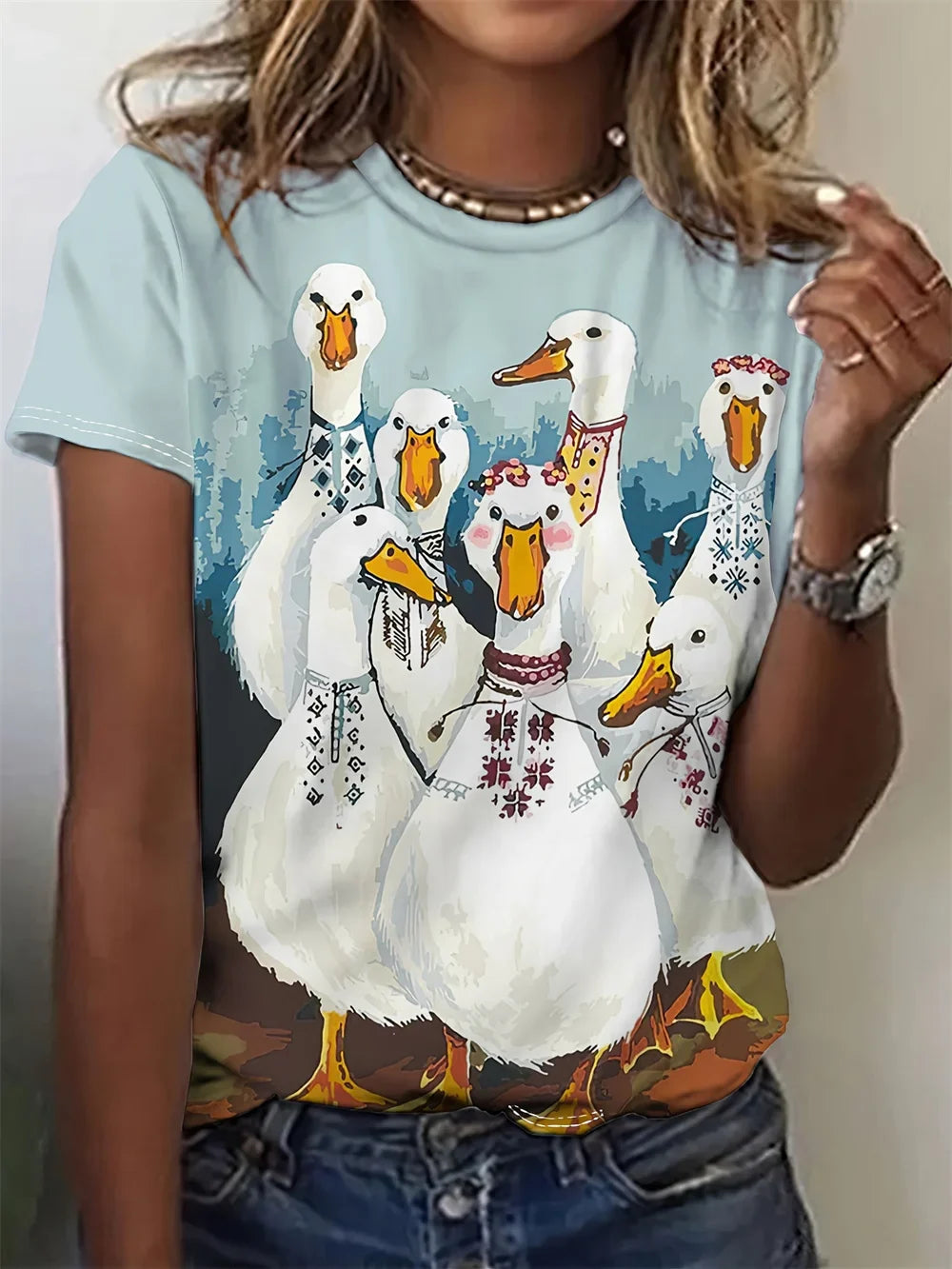 2.Ultra-Modern Stylish Birds T-Shirts Collection (S-2XL)