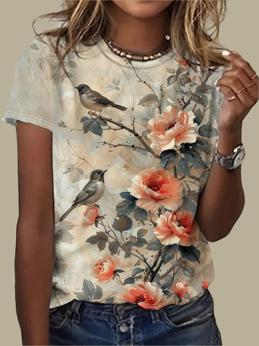 2.Ultra-Modern Stylish Birds T-Shirts Collection (S-2XL)