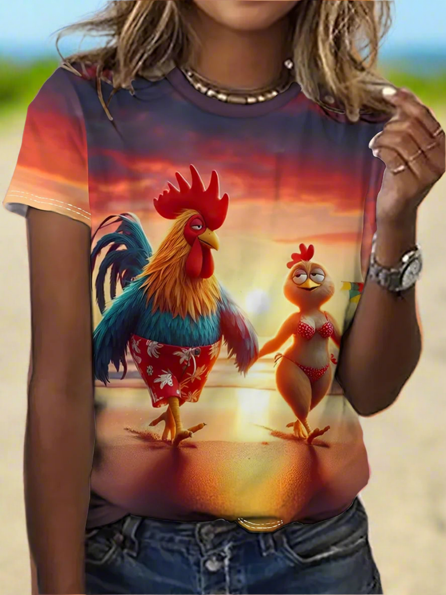 2.Ultra-Modern Stylish Birds T-Shirts Collection (S-2XL)