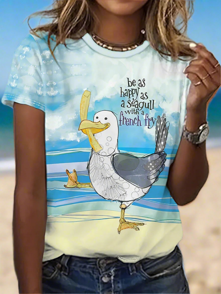 2.Ultra-Modern Stylish Birds T-Shirts Collection (S-2XL)