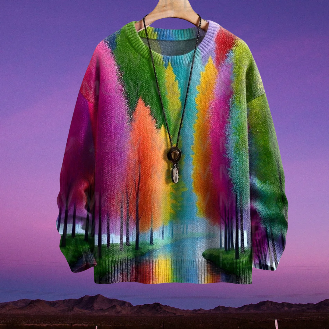 Unisex Multicolour Art Sweater [SELECTION]
