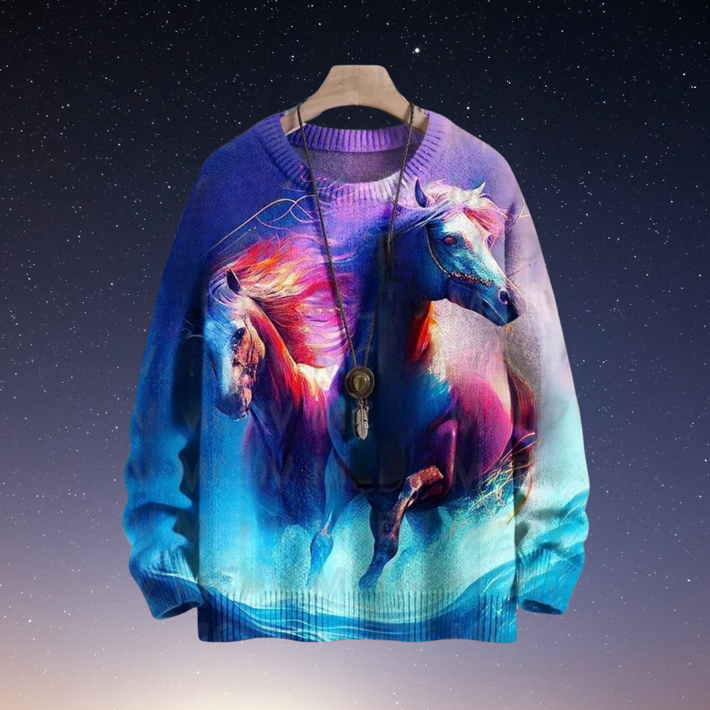 Unisex Multicolour Art Sweater [SELECTION]