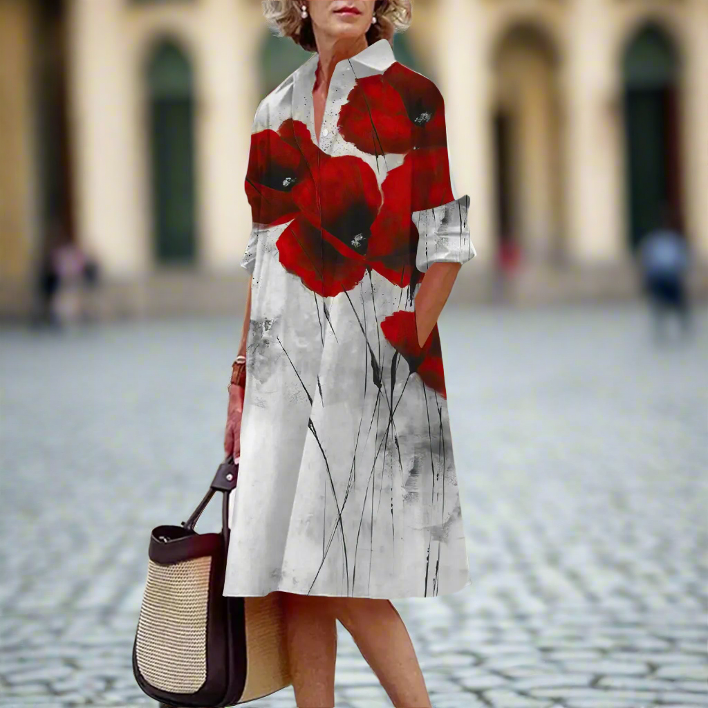 Abstract & Garden-Inspired Floral Dress Collection