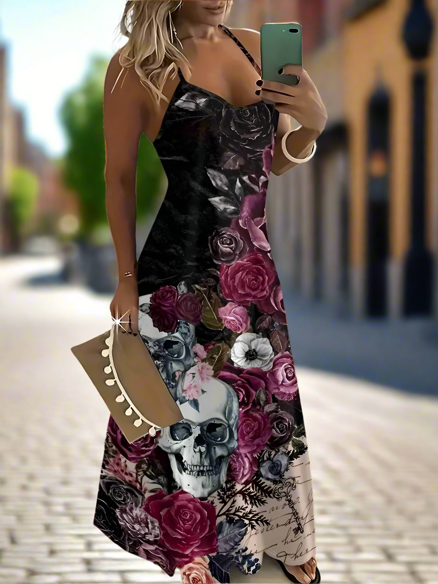 Bohemian Summer Chic Women's Casual A-Line Long Dress Collection