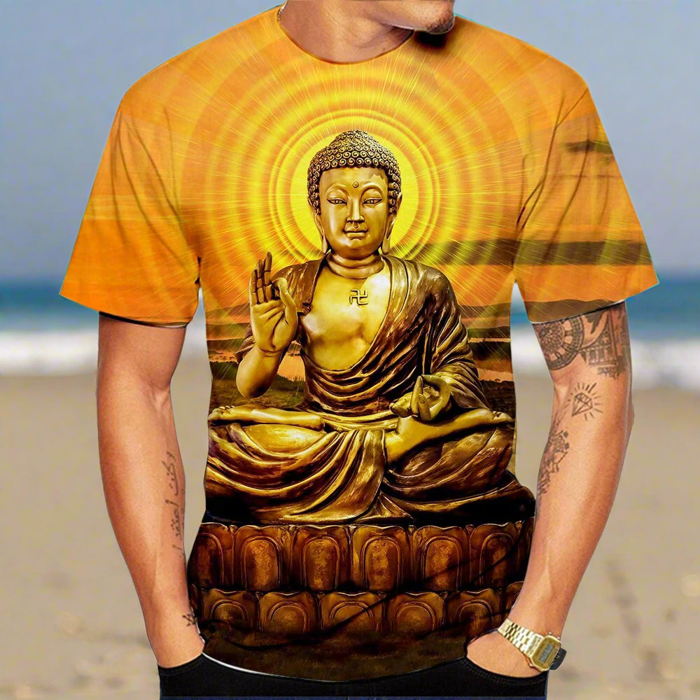 1.Buddha 3D T-Shirt Collection