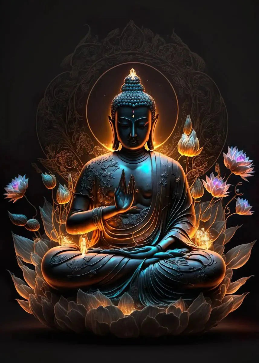 Buddha Art Canvas Wall Hanging SELECTION