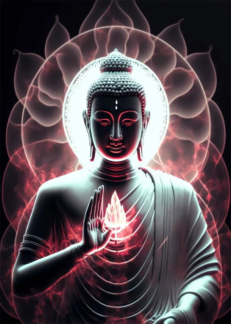 Buddha Art Canvas Wall Hanging SELECTION