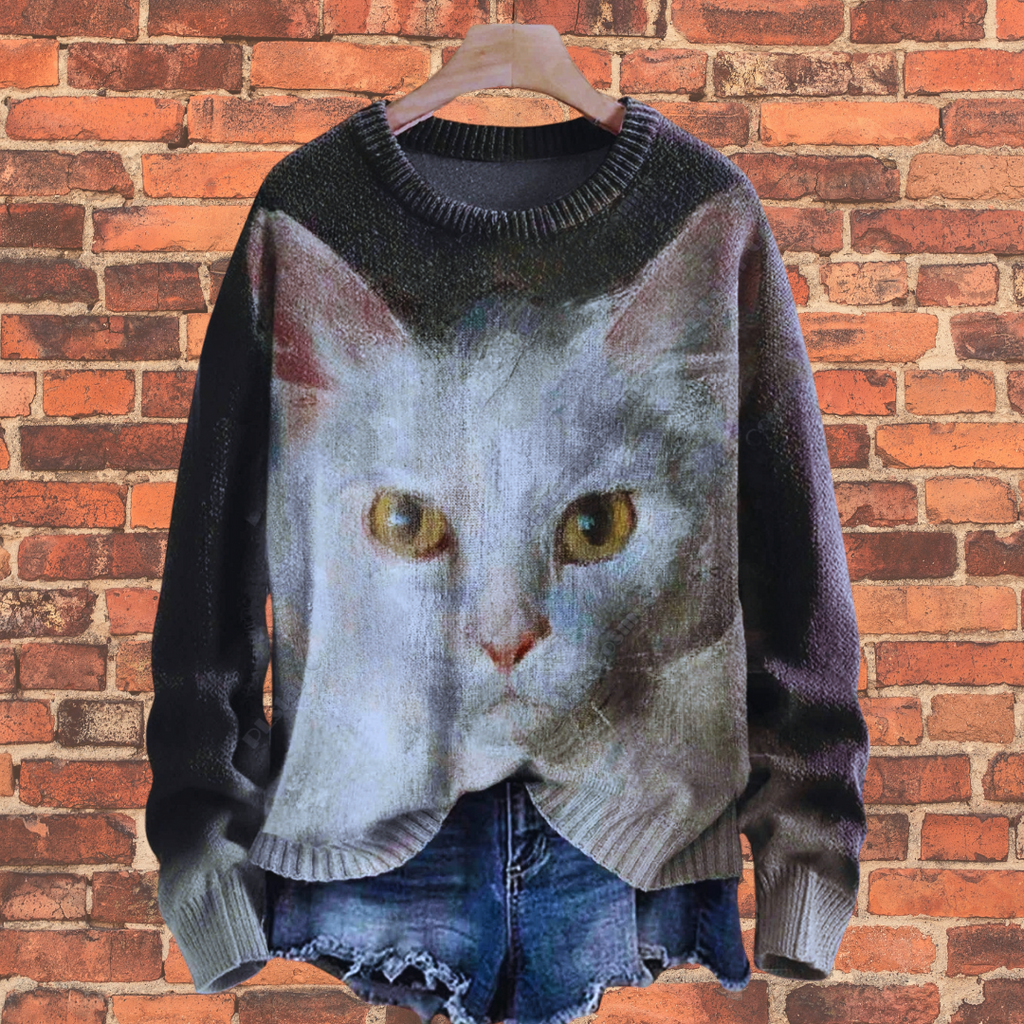 Cute Casual Cat Sweater SELECTION