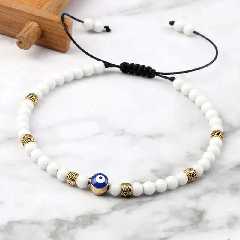 Charm Chakra Natural Stone Beaded Bracelet [SELECTION]