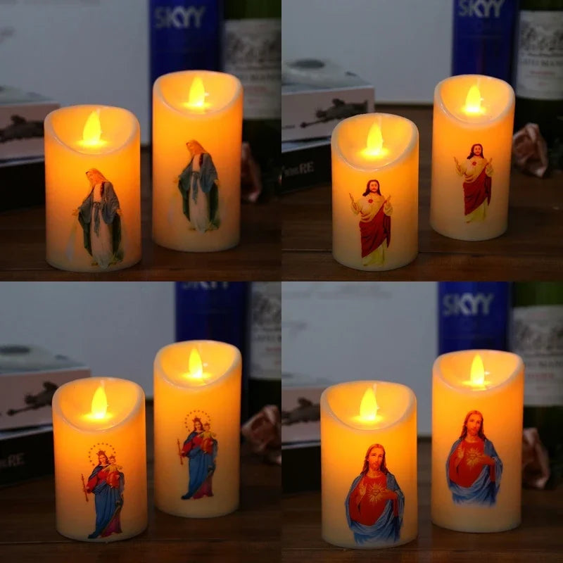 Church LED Candle [SELECTION]