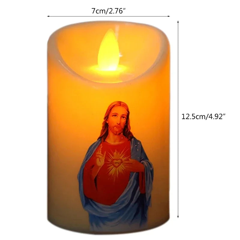 Church LED Candle [SELECTION]