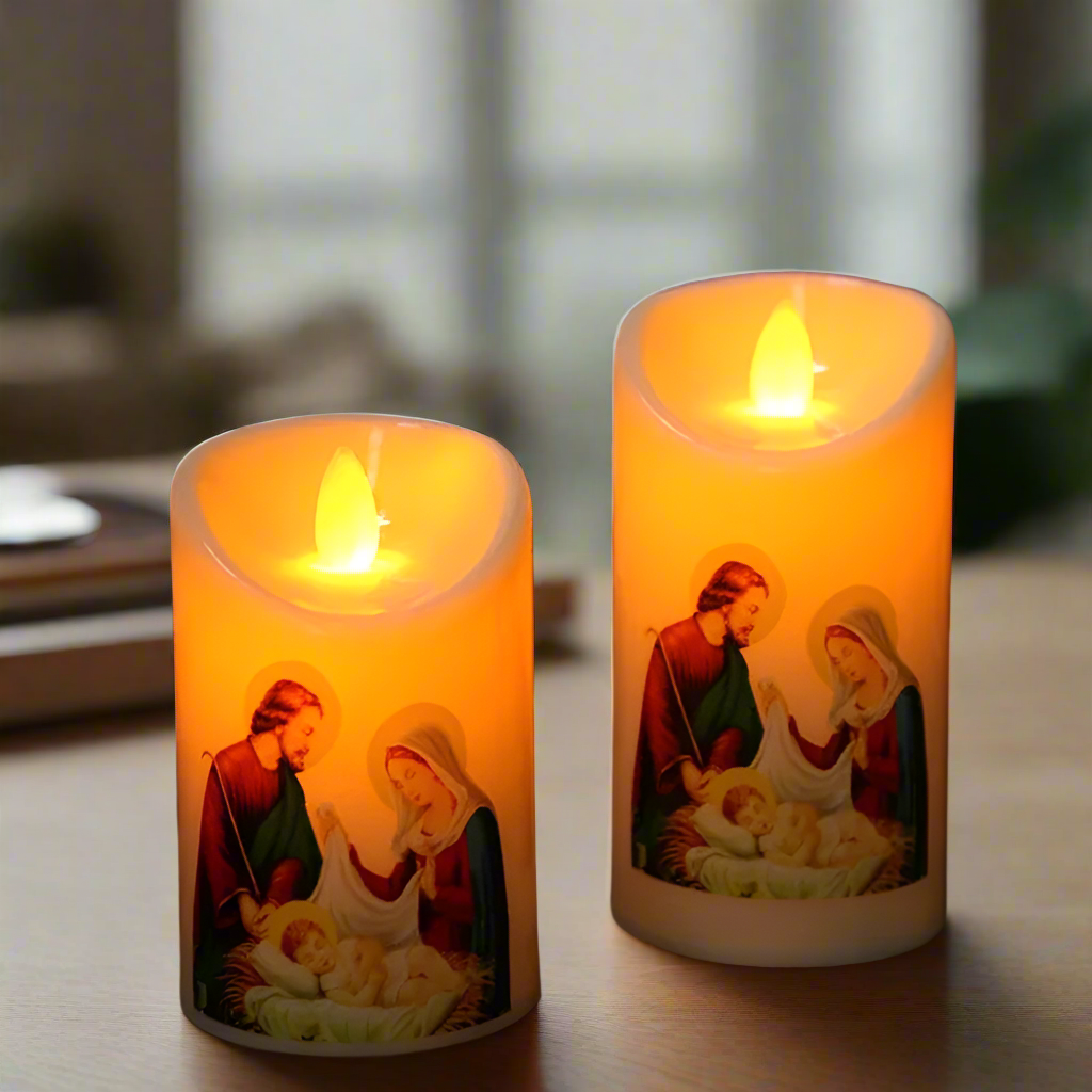 Church LED Candle [SELECTION]