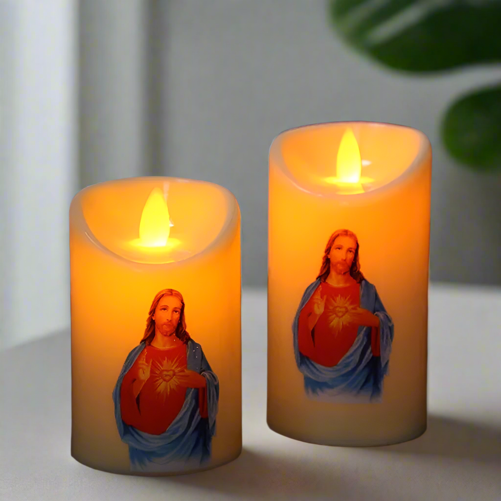 Church LED Candle [SELECTION]
