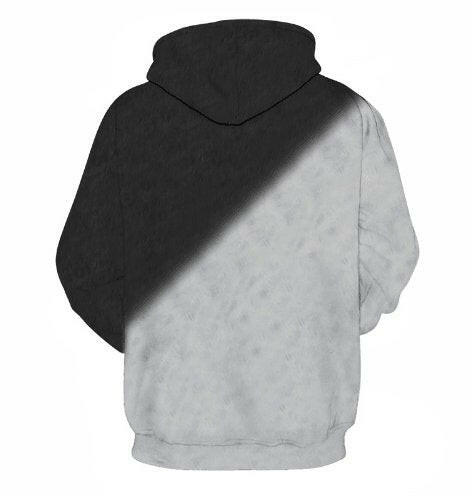 Bright Eyes Black & White Cats Hoodie