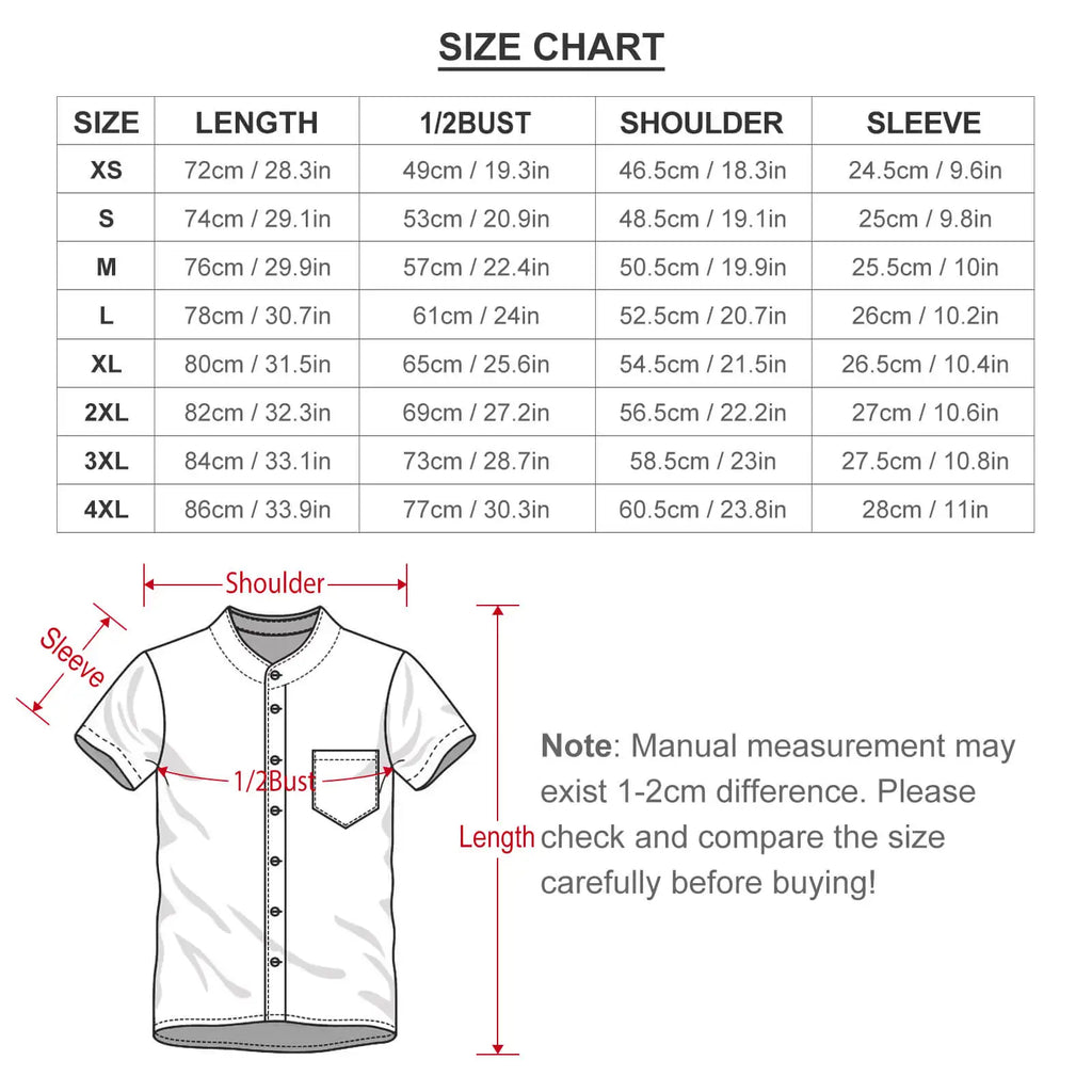 1.Men's Casual Funky Art Short Sleeve Collared Beach Shirts Collection