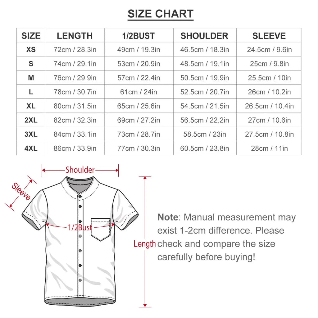 1.Men's Casual Funky Art Short Sleeve Collared Beach Shirts Collection