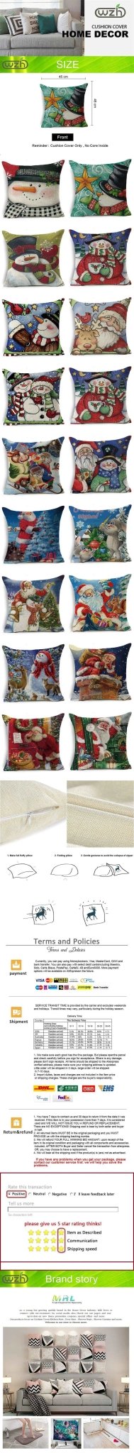 Christmas themed Cushions [SELECTION]