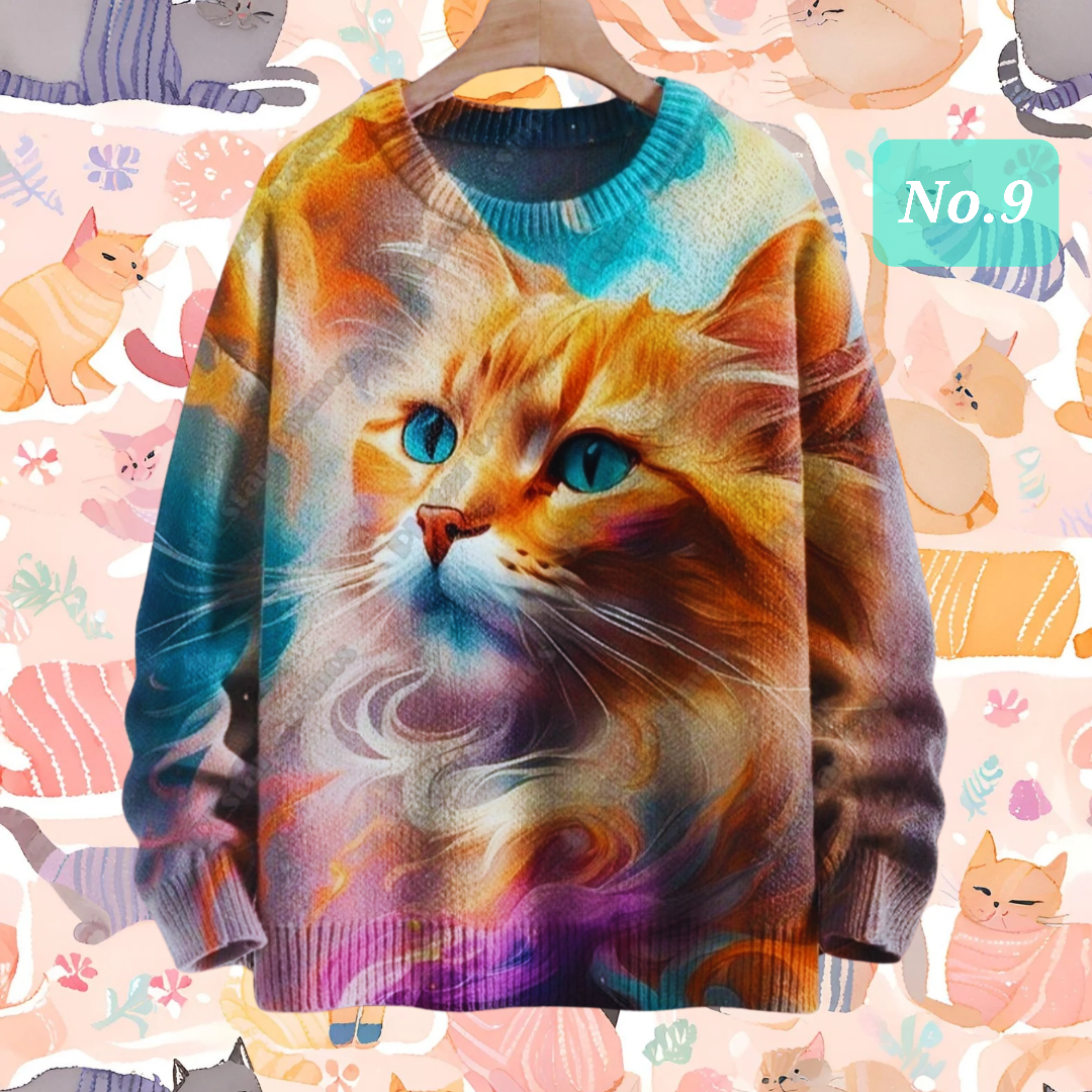 Cute Cats Unisex Sweater [SELECTION]
