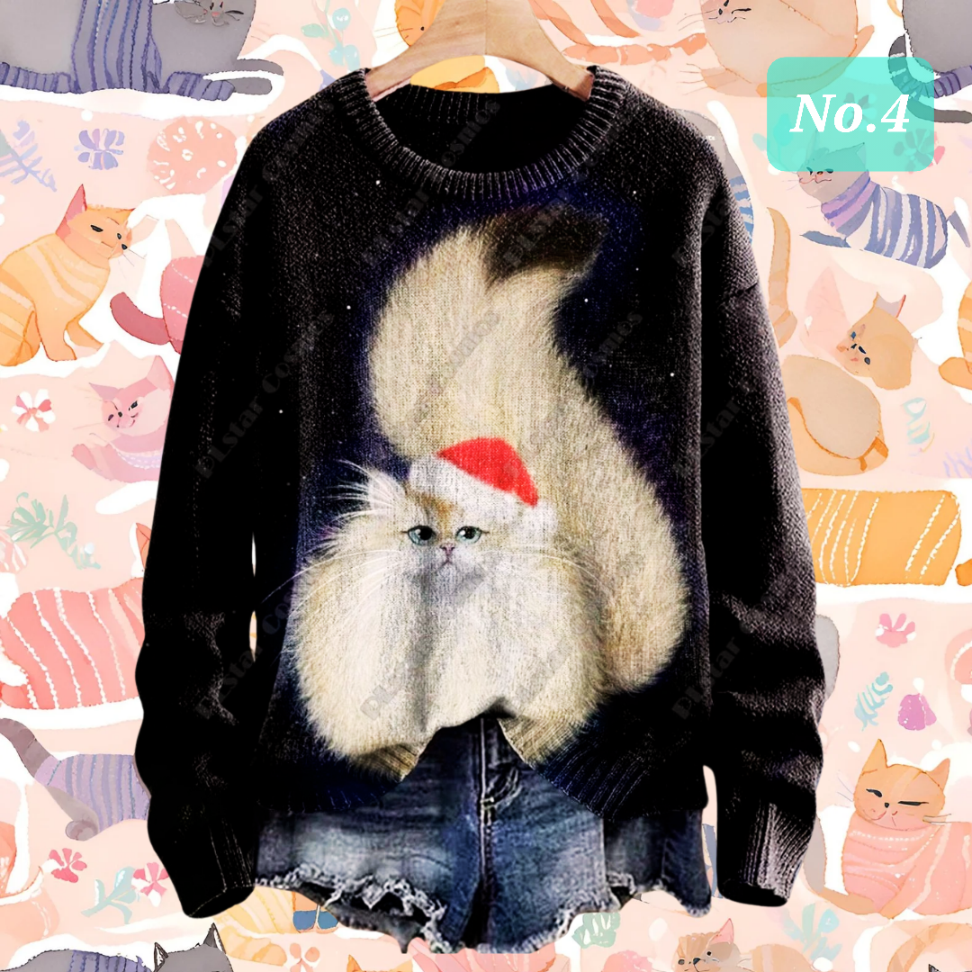 Cute Cats Unisex Sweater [SELECTION]
