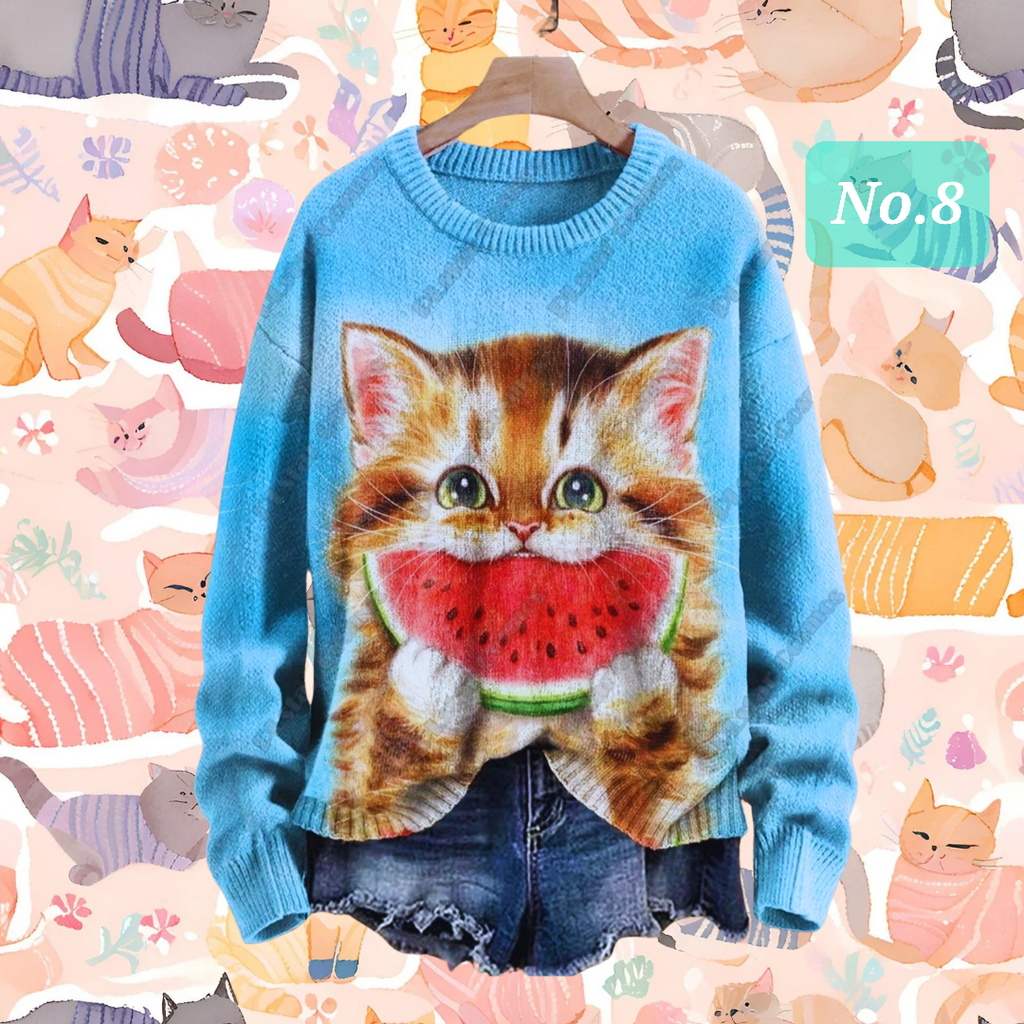 Cute Cats Unisex Sweater [SELECTION]