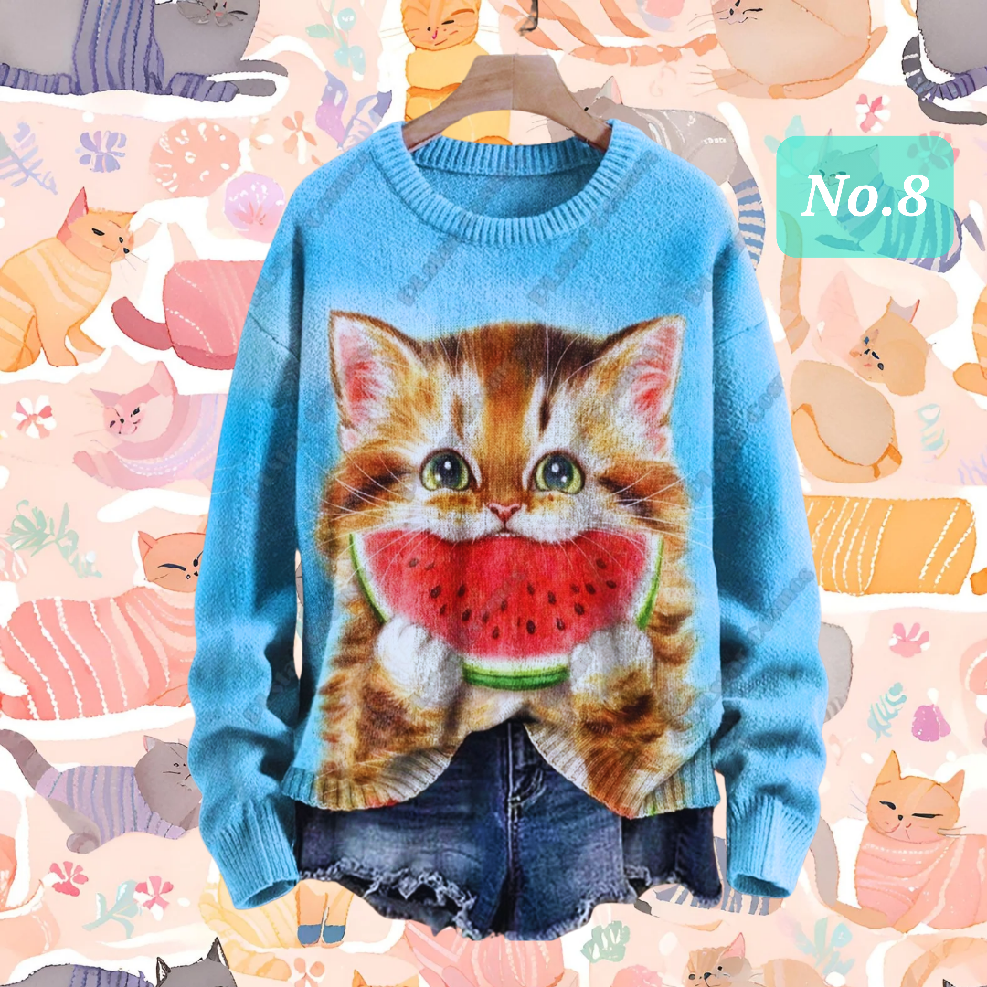 Cute Cats Unisex Sweater [SELECTION]