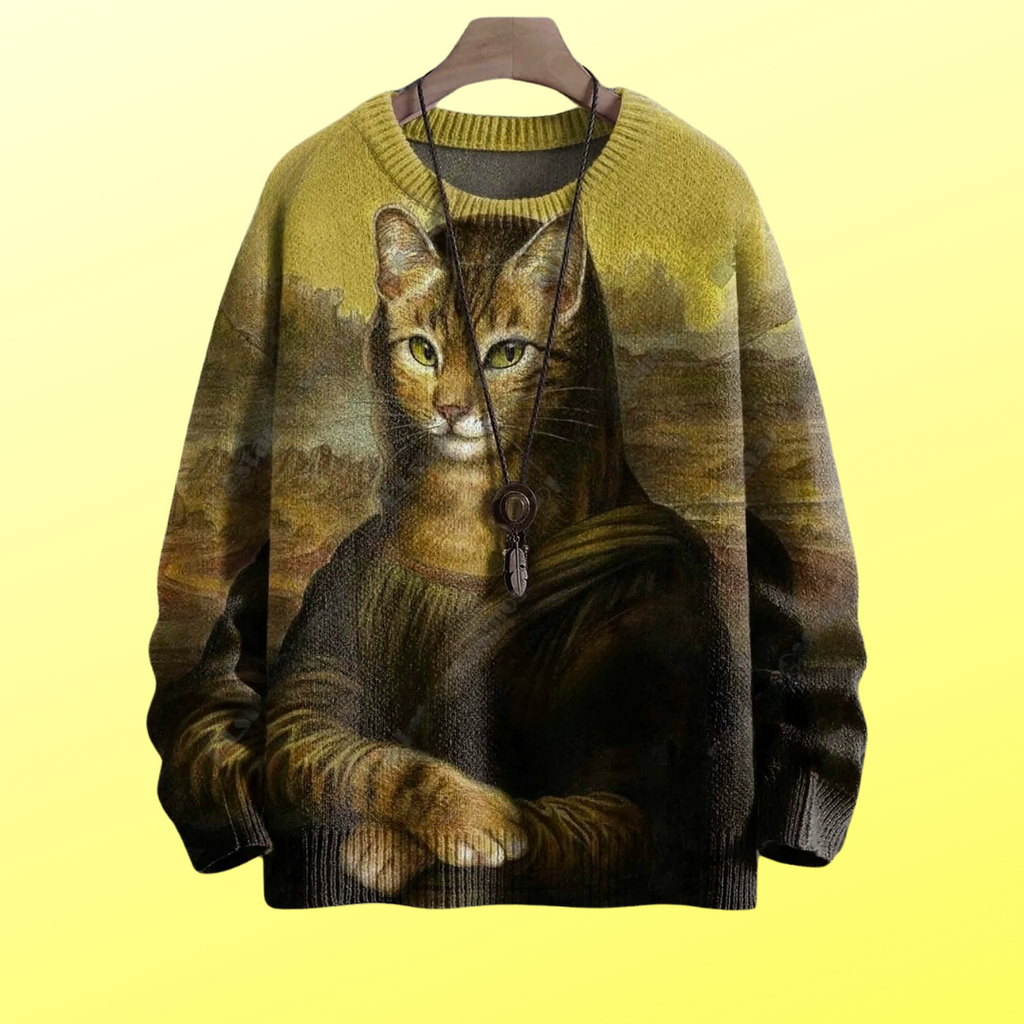 Cat Art Unisex Sweater Collection