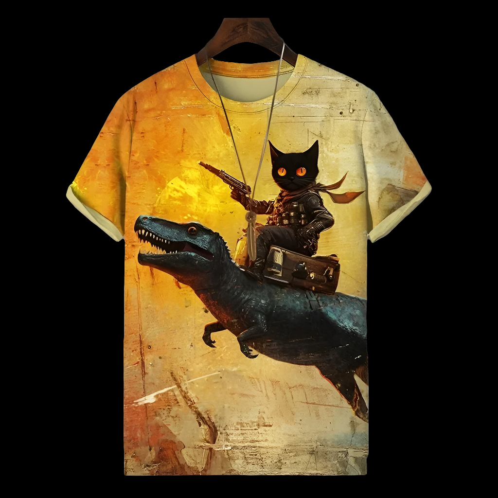 Cool 3D Animal Print T-Shirt Collection