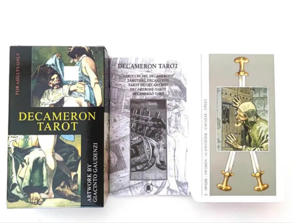 Decameron Tarot Cards with Guidebook