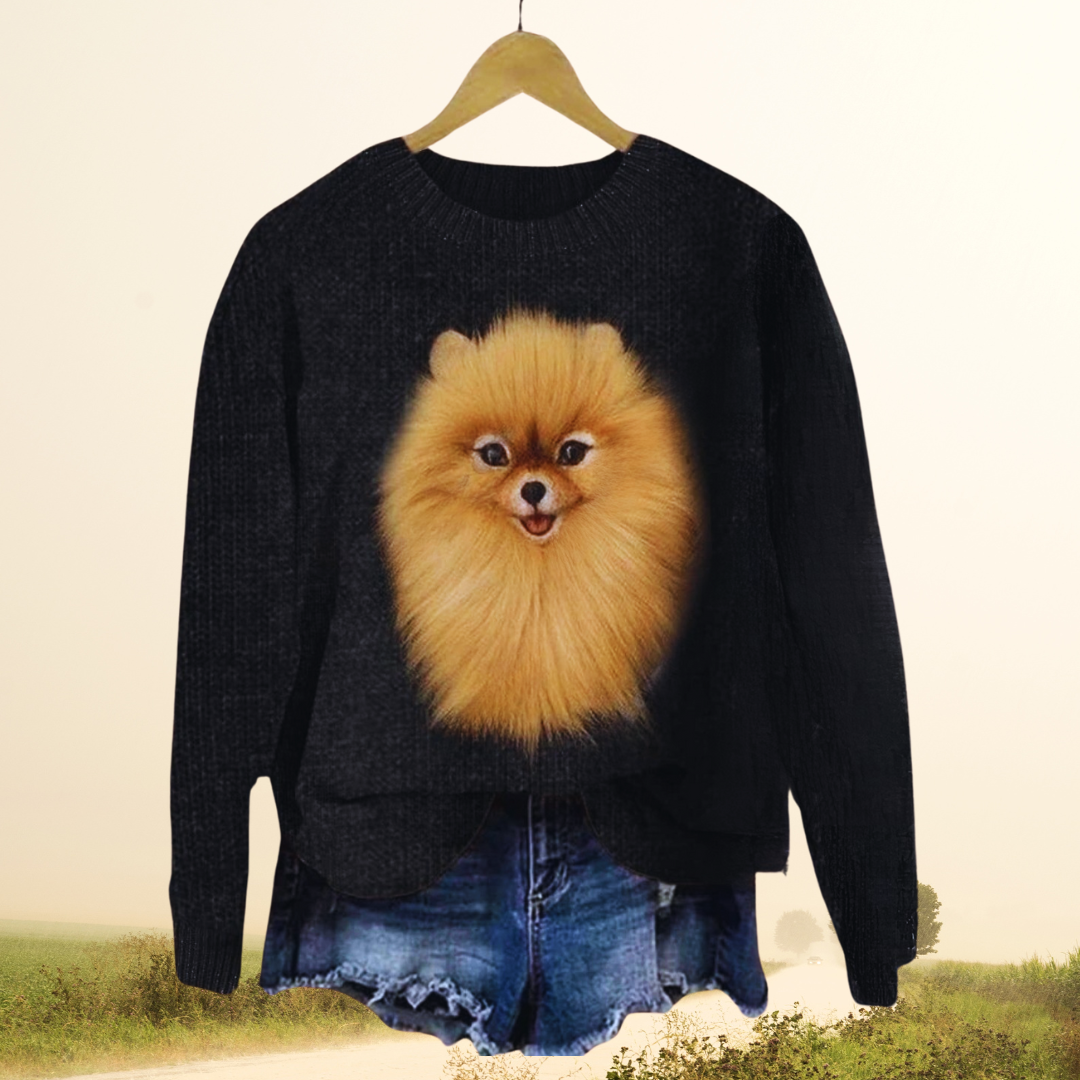 Adorable Unisex Sweater Collection with Dog Patterns