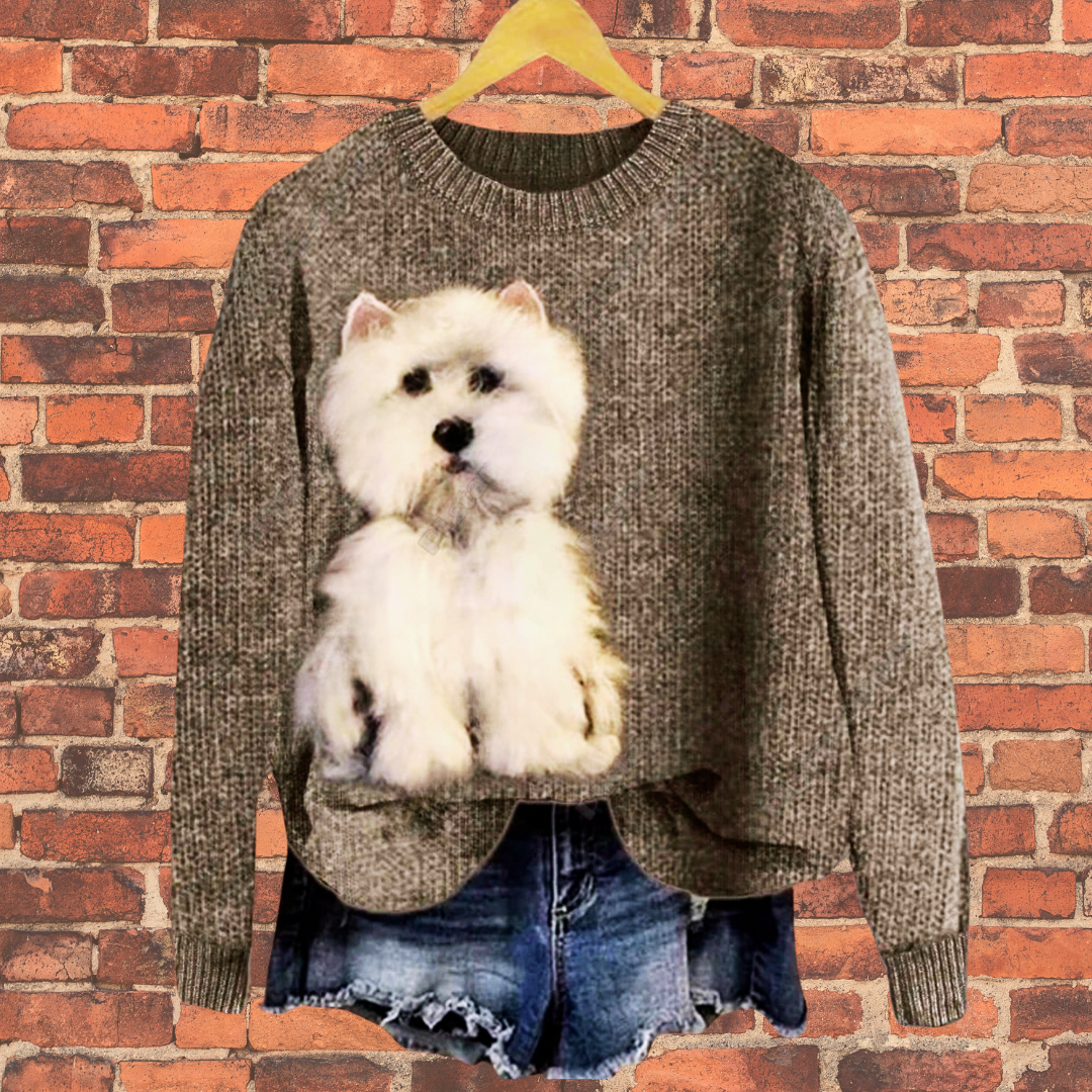 Adorable Unisex Sweater Collection with Dog Patterns