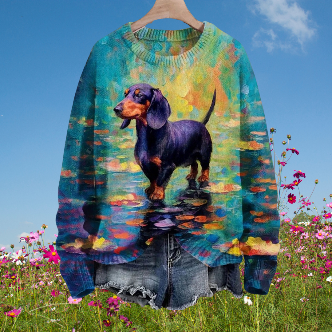 Adorable Unisex Sweater Collection with Dog Patterns
