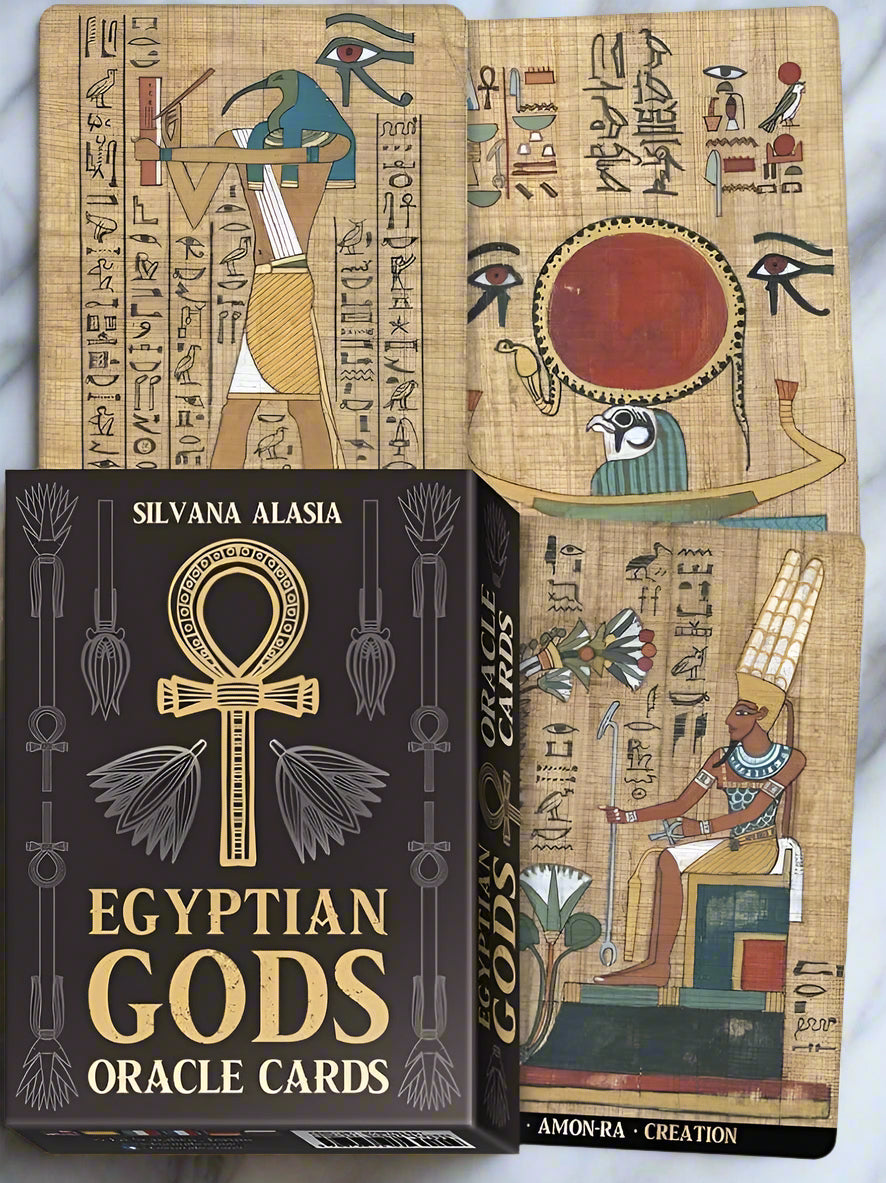 Egyptian God Oracle Cards By Silvana Alasia