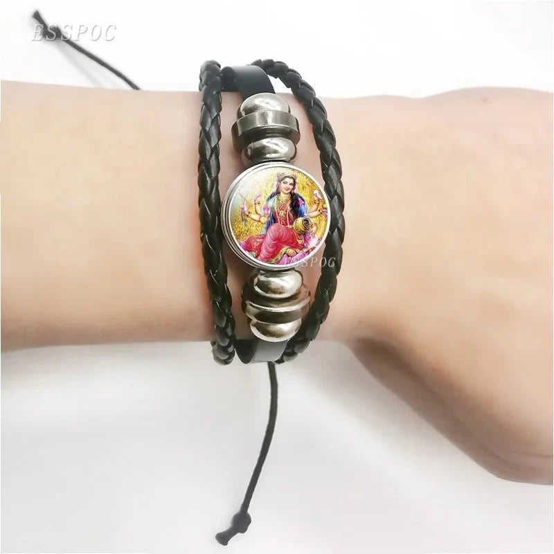 Hindu Gods And Goddesses 'Glow-In-The-Dark' Amulet Bracelets SELECTION