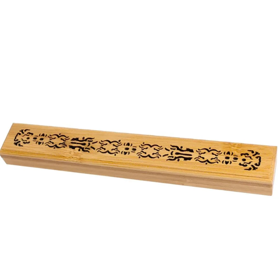 Bamboo Incense Stick HolderBamboo Burner Ash Box (Selection)