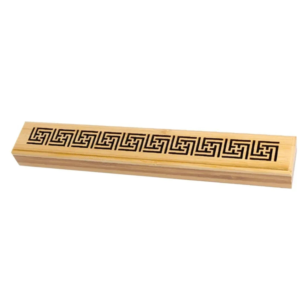 Bamboo Incense Stick HolderBamboo Burner Ash Box (Selection)