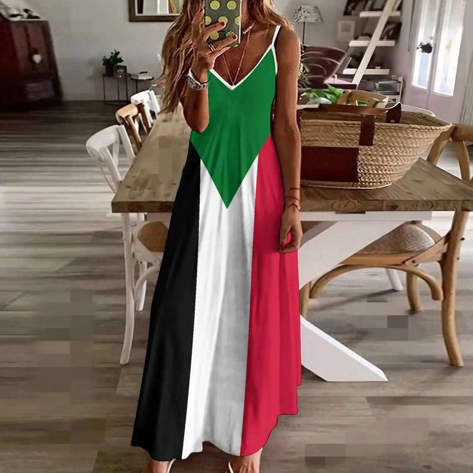 2. Emirates / Palestine coloured Long Dress Collection