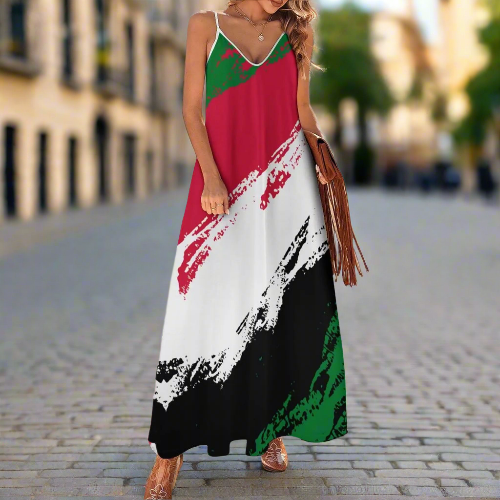 2. Emirates / Palestine coloured Long Dress Collection