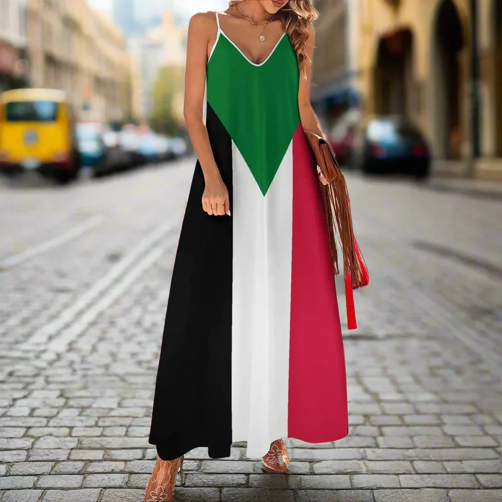 2. Emirates / Palestine coloured Long Dress Collection