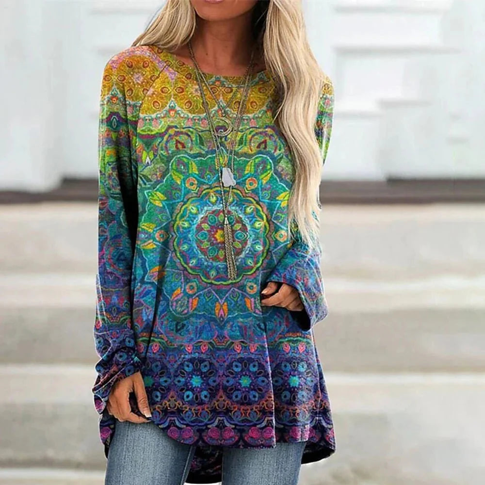 Bohemian Ladies Loose Top [SELECTION]