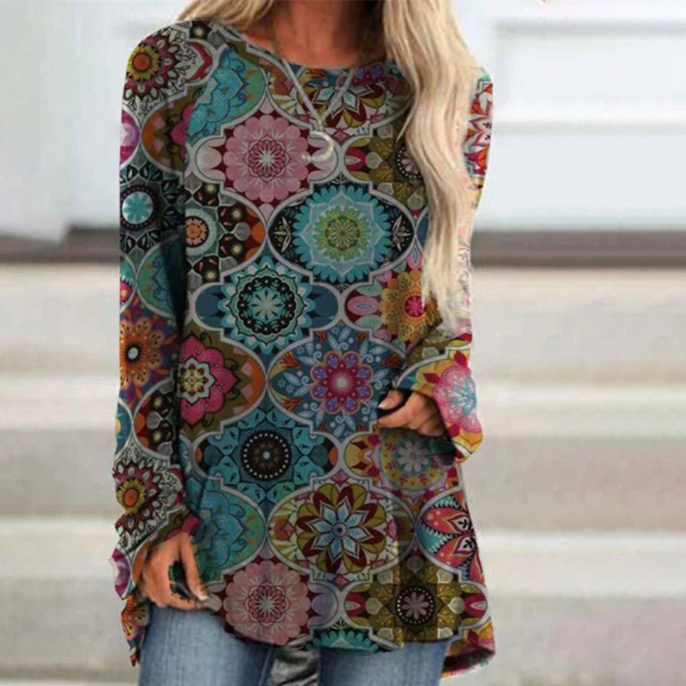 Bohemian Ladies Loose Top [SELECTION]