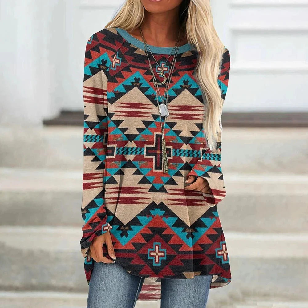 Bohemian Ladies Loose Top [SELECTION]