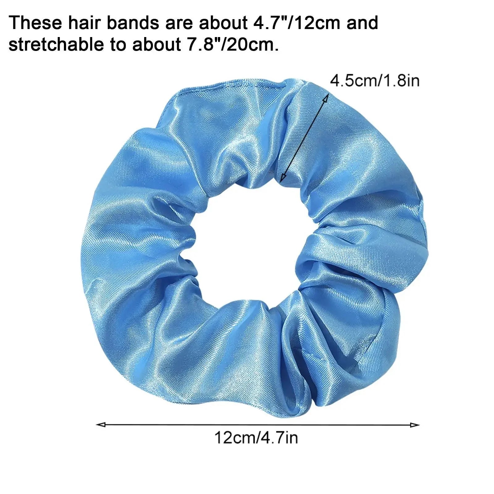 LED Luminous Glow In The Dark Elastic Hair Band SELECTION