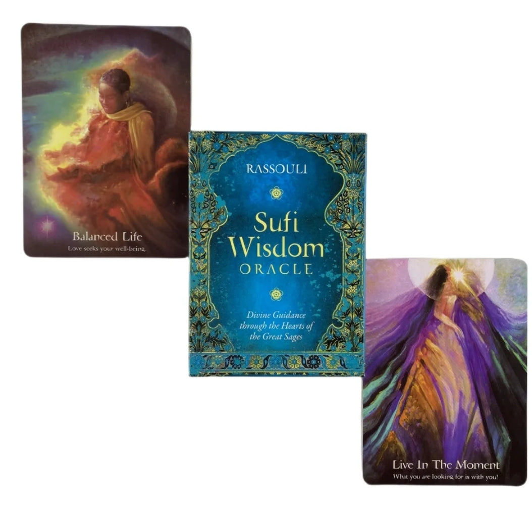 Sufi Wisdom Oracle Cards with Guidebook